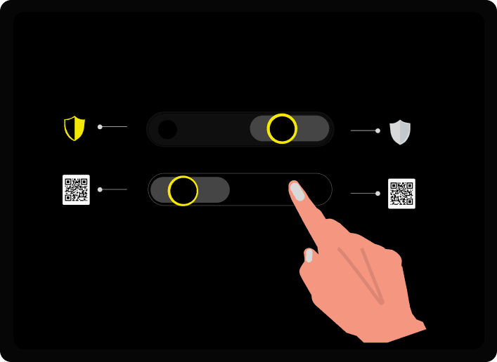 Security toggles